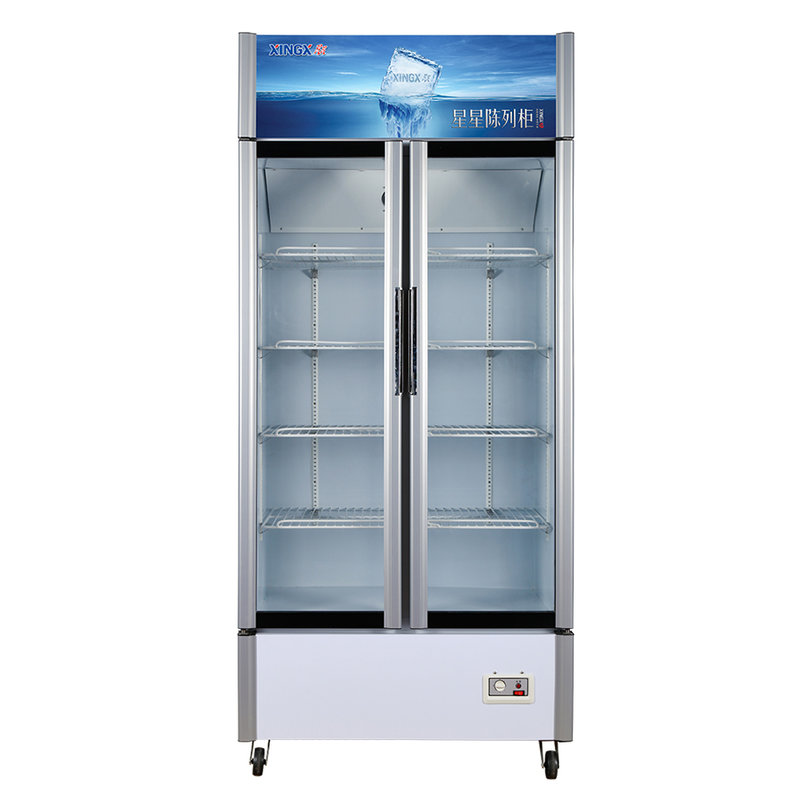 星星(xingx) lsc-518k 518l 立式冷柜 商用展示柜 双层中空玻璃 白