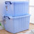 创简坊（CJIANFF）250L大号加厚塑料收纳箱被子衣服储物箱玩具收纳盒大码整理箱(天蓝色2)(100L长59宽43高36)第5张高清大图