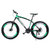 forever自行车 CF850型森林狼 26吋21速 破风高刀圈  双碟刹   山地自行车(黑绿色)第3张高清大图