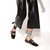 MIU MIU黑色女士芭蕾舞鞋 5F466A-H27-F0002-M00537黑 时尚百搭第4张高清大图