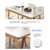 匠林家私北欧实木餐桌椅组合家用长方形饭桌现代简约小户型餐桌子(黑色 140cm)第3张高清大图