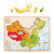Hape拼图中国地理拼图塑料E8393 德国儿童拼图玩具早教启蒙益智玩具3岁+第5张高清大图
