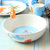 INDRA泰国进口恐龙世界卡通儿童陶瓷餐具碗盘水杯蛋杯套装礼盒釉下彩(恐龙世界盘)第4张高清大图