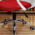 匠林家私椅子弓形椅升降办公椅电脑椅家用(红色 白框)第5张高清大图
