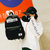 didas/阿迪达斯女包双肩包男包书包校园户外旅行包休闲运动韩版背包(黑色)第5张高清大图