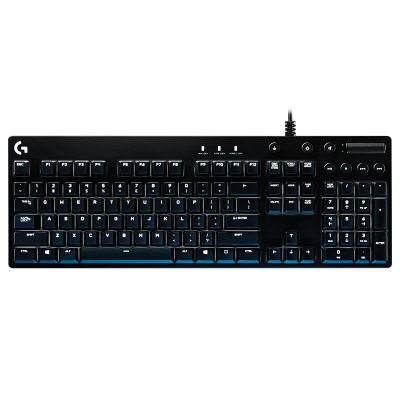 罗技背光机械游戏键盘G610 ORION BLUE   青轴
