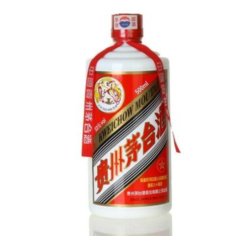 中国白酒 茅台非売品 八十周年建軍酒 53度2006年 - その他