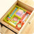 有乐 家居生活 日式塑料抽屉收纳盒 办公杂物分类整理盒储物盒(小号红色)第4张高清大图