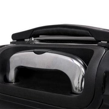 尚客shangke旅游时尚拉杆箱 ABS+PC 20寸万向轮行李箱 535(黑色)