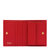 PRADA普拉达 女士红色短款牛皮折叠钱包红色 时尚百搭第2张高清大图