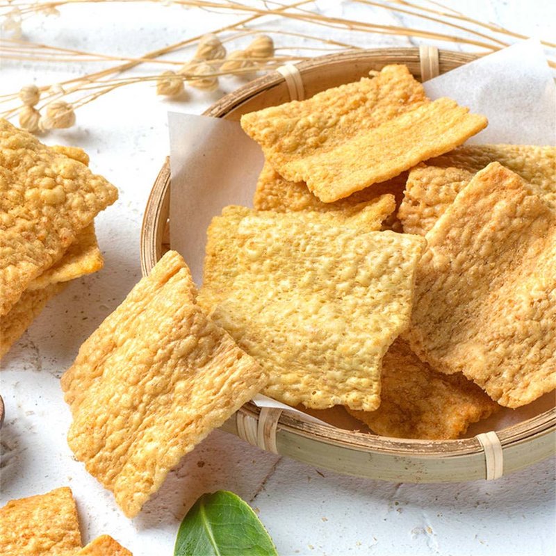 三只松鼠新食材苦荞脆片烧烤味60g2袋酥脆可口手嘴难停健康食材