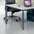 艾诺狄斯 台式电脑桌椅办公桌子办公家具简约现代经济型人造板三款可选(职员双人位)第2张高清大图
