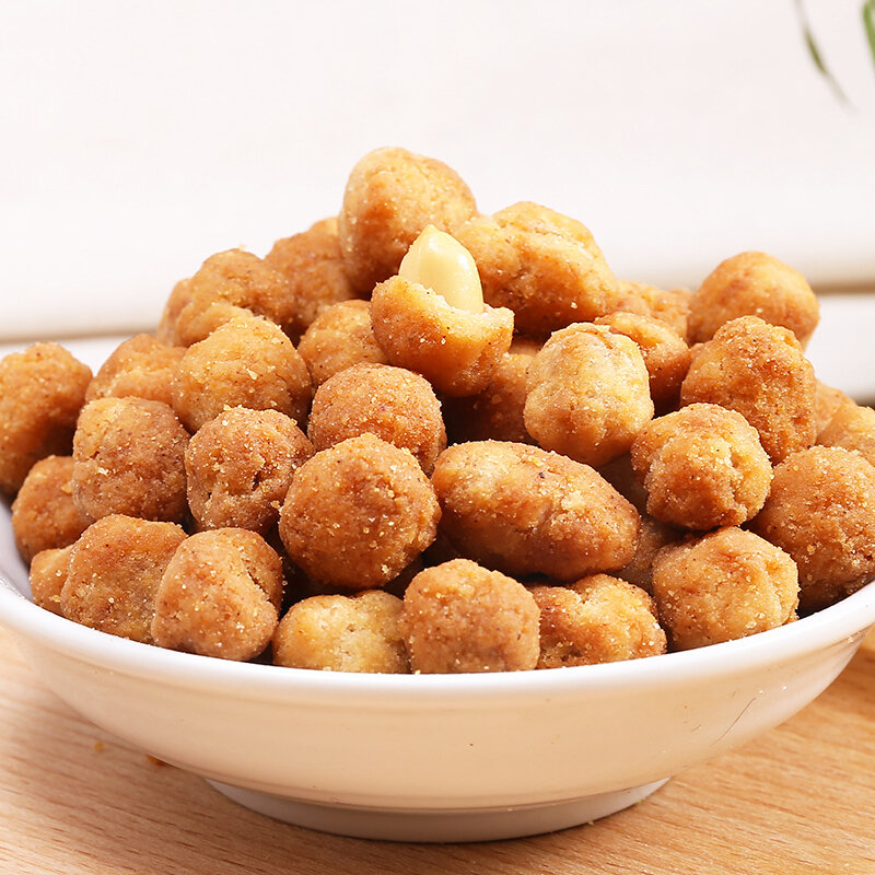 口水娃混合口味多味花生500g国美超市甄选