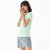 JOHLIN DREAM2021新款休闲时尚情侣空调T恤(冰绿色 XL)第2张高清大图