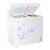 海尔（Haier）FCD-181XZ(DS)  冷柜冰柜 卧式双温冰柜 大冷冻小冷藏 家用冰柜  顶开门(白色)第5张高清大图