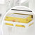 双庆5051 吸盘长方形厕所纸巾盒塑料 挂纸巾盒 卫生间纸巾盒第3张高清大图