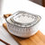 松发瓷器 手绘风日式陶瓷面碗家用6英寸泡面碗6英寸方面碗 蒲公英 环保材质第3张高清大图