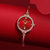 罗西尼CHIC系列时尚石英女表手镯式锆钻玫瑰金钢带519916G09C 国美超市甄选第2张高清大图