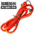 KHENG自行车捆扎绳行李绳橡皮筋松紧金属头捆绑绳货架绳(圆型行李绳-红色（买二送一） 默认版本)第2张高清大图