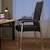 俊采云JCY-B11办公椅舒适久坐会议室椅弓形网电脑椅家用靠背四腿网椅（单位：把）(黑色)第4张高清大图