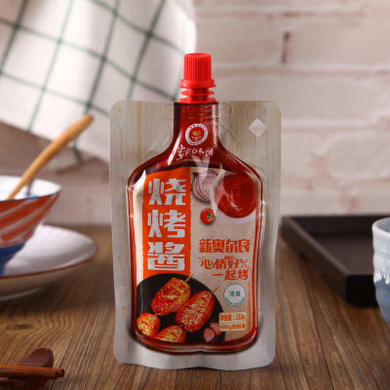 草原红太阳 新奥尔良烧烤酱 110g/袋