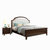 亚格林 美式 床 实木床 1.8米1.5m双人婚床储物 皮床卧室家具(床)第5张高清大图