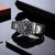 卡西欧(CASIO)手表 指针系列经典时尚商务简约防水石英男表 钢带MTP-1303D-1A(白色 不锈钢)第2张高清大图