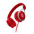 Beats EP安卓/苹果通用有线头戴式耳机耳麦 重低音(红色)第4张高清大图