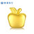 CNUTI粤通国际珠宝 足3D硬金手链 金苹果转运珠  约0.5克第3张高清大图