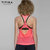 TITIKA瑜伽服夏季新款健身运动吊带瑜伽背心女性感吸湿排汗健身服63510(荧光红 XS)第4张高清大图
