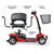 可孚老人电动轮椅车可折叠轻便代步车老年人残疾人电动代步四轮车第2张高清大图