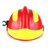 谋福 消防员头盔 抢险救援防砸护头头盔 抢险救援帽 红黄色韩式安全帽....(单独头盔)第2张高清大图