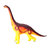 福九易玩具恐龙玩具软胶超大号可发声动物46cm霸王龙 恐龙玩具套装 生日礼物 男孩女孩 节日礼物 梁龙F2309(混合色)第3张高清大图