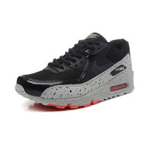  耐克Nike air max90 2014男女鞋气垫鞋休闲鞋跑步鞋运动鞋325213-032(黑灰点 44)