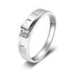 今上珠宝 悦甜蜜 18K金钻石对戒 订婚结婚 戒指