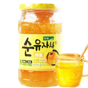 韩国进口零食品 国际牌蜂蜜柚子茶560克 破损包赔