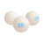 双鱼V40+展翅二星乒乓球  白色10只装ABS新材料 国美超市甄选第10张高清大图