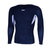 REA 男式 训练健身运动长袖T恤R1621(蓝色 XXL)第4张高清大图