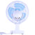 佳星（JASUN）电风扇 台立扇 迷你小风扇 学生扇家用台式静音风扇迷你扇 白色FM-15A第3张高清大图