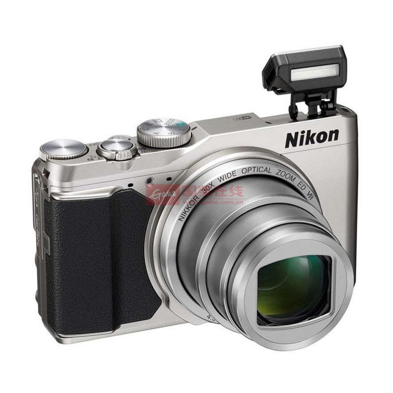 尼康(nikon)coolpix s9900s数码相机(银色 套餐四)