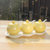创简坊（CJIANFF） 日式调料盒三件套装创意家用调料罐厨房调味盒盐罐盐盒SN6737(纯黄色)第5张高清大图
