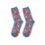 SUNTEK让人happy的网红创意袜子女ins潮 韩国袜子男中长筒袜socks英伦风(均码 几何图案)第9张高清大图