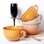 创意微波炉陶瓷早餐碗带把碗家用沙拉麦片泡面碗杯学生燕麦打饭碗(镀金勺子 304钢)第4张高清大图