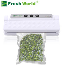 新鲜世界（Fresh World） TVS-2013BW 真空保鲜机 真空包装机食品封口机茶叶密封机经典黑白色(白色)