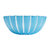 意大利 Guzzini进口花瓣小吃沙拉碗创意水果盘果篮食物盘 国美厨空间(蓝色 25CM)第4张高清大图
