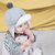 牛奶朋友 婴儿帽子秋冬加绒棒球帽儿童鸭舌帽防晒宝宝帽子(深灰色 48帽围（47-49cm）)第4张高清大图