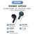 漫步者（EDIFIER） X2 真无线蓝牙耳机 半入耳式手机音乐耳机 运动降噪通话耳机适用安卓苹果华为(黑色)第9张高清大图