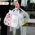 一次性外卖打包袋塑料袋子快餐炸鸡餐饮烧烤食品包装手提袋可订制(吃货天下(大号)100只 拍2发3 默认版本)第3张高清大图