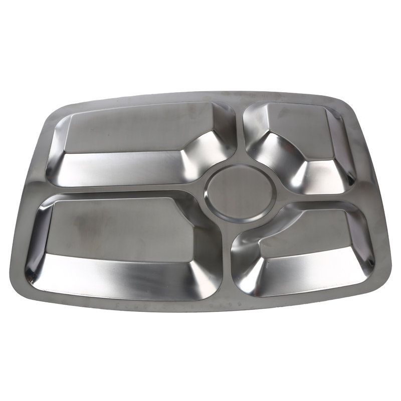 1兵行者部队用不锈钢餐具餐盘学校单位团体餐具