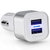 高欣 汽车稳压器 充电器 节油器 3.6安双USB接口 节油率5.7%(白色)第2张高清大图